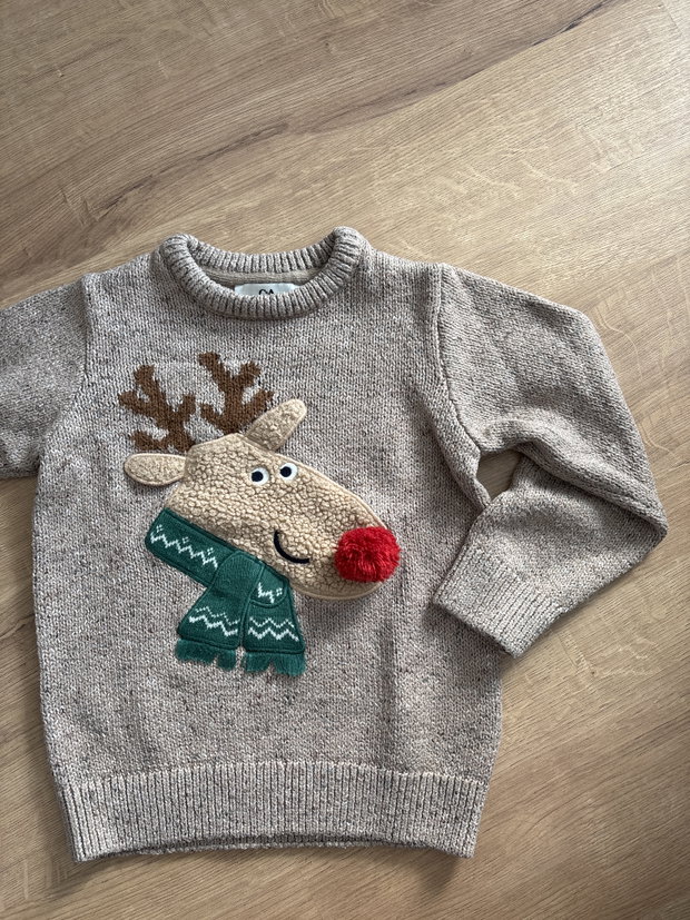 Strickpulli braun