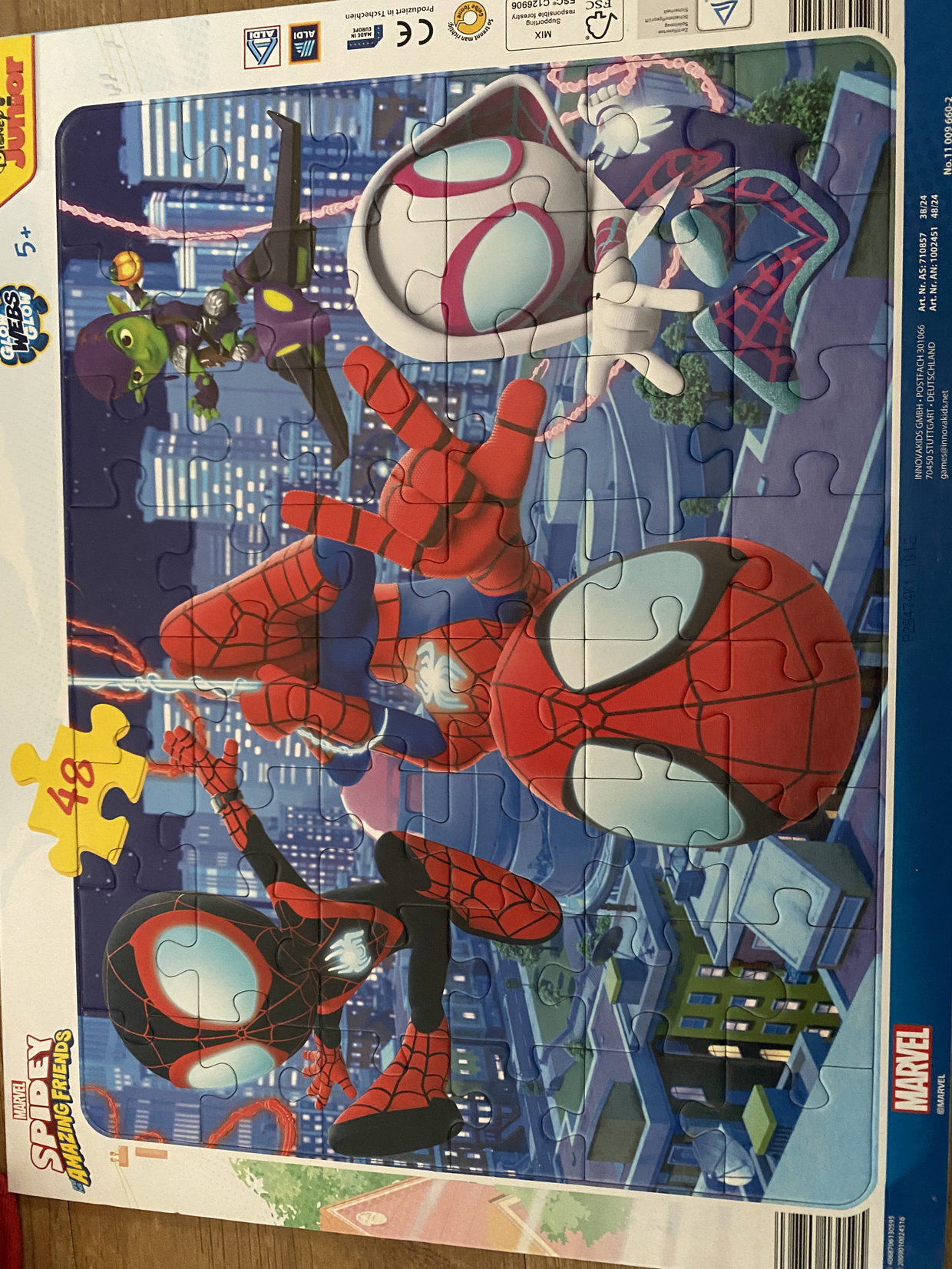 Spidey Puzzle 48 Teile