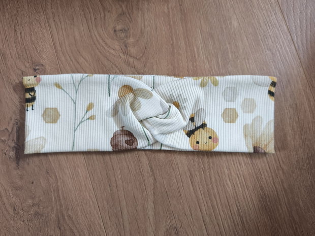 Knoten Stirnband Biene 