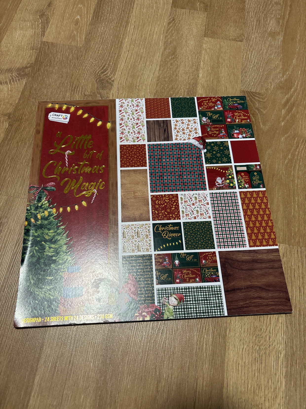 Bastelpapier Weihnachten 