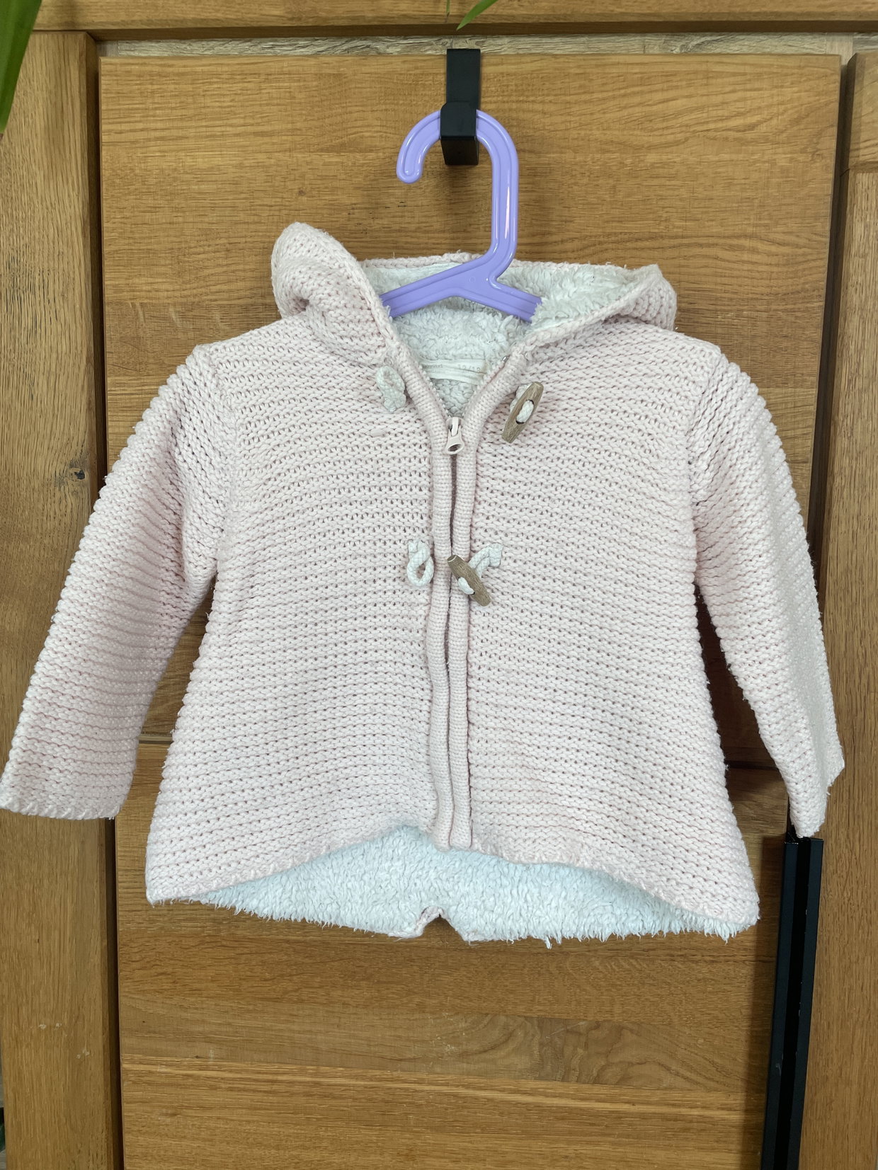 Strickjacke rosa