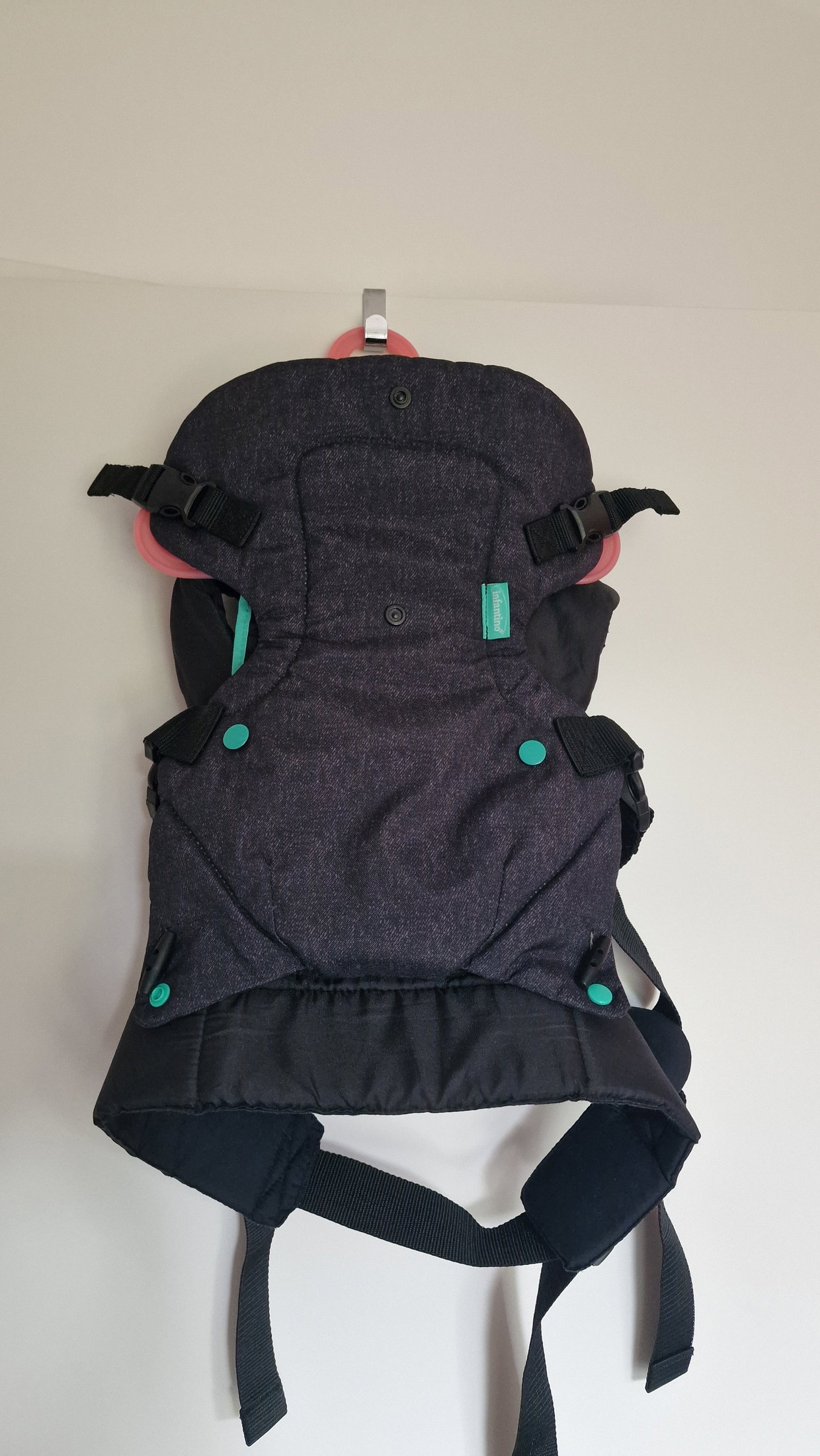 Babytrage (3,6kg -14,5 kg) schwarz