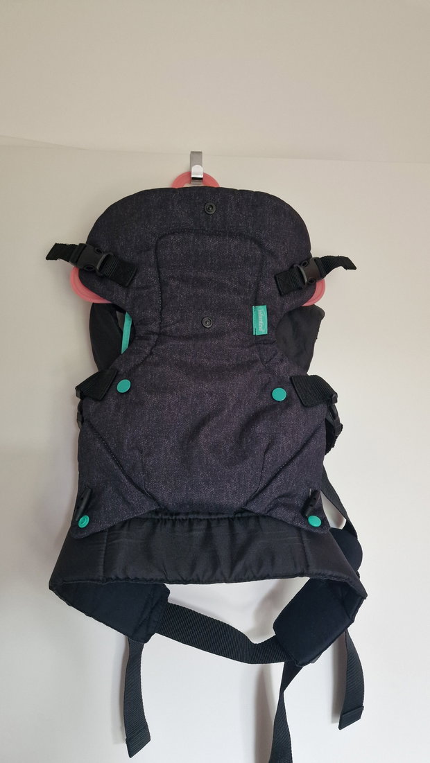 Babytrage (3,6kg -14,5 kg) schwarz