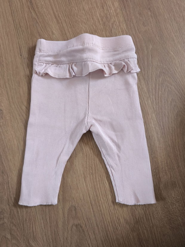 Leggins rosa Rüschen 50