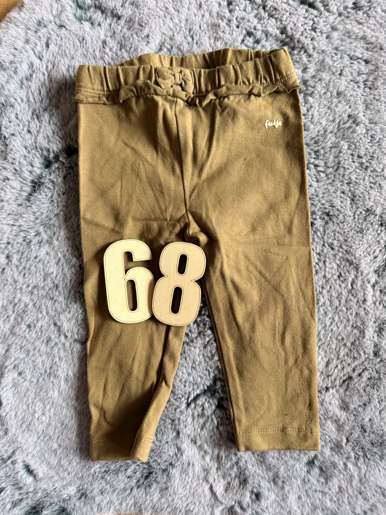 Grüne Leggings Gr.68