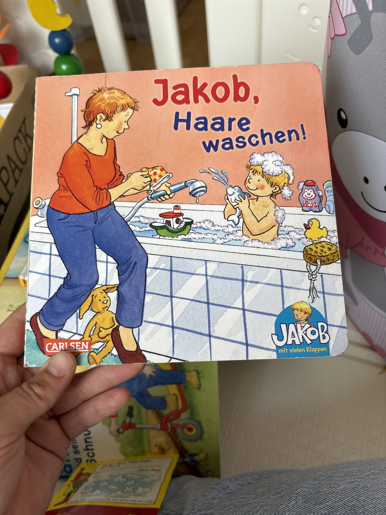 Jakob Haare waschen 