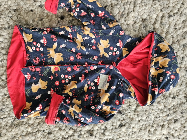 Handmade Zipfeljacke Herbst 80/86