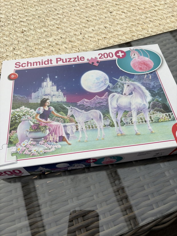 Puzzle 200 Teile Einhorn 