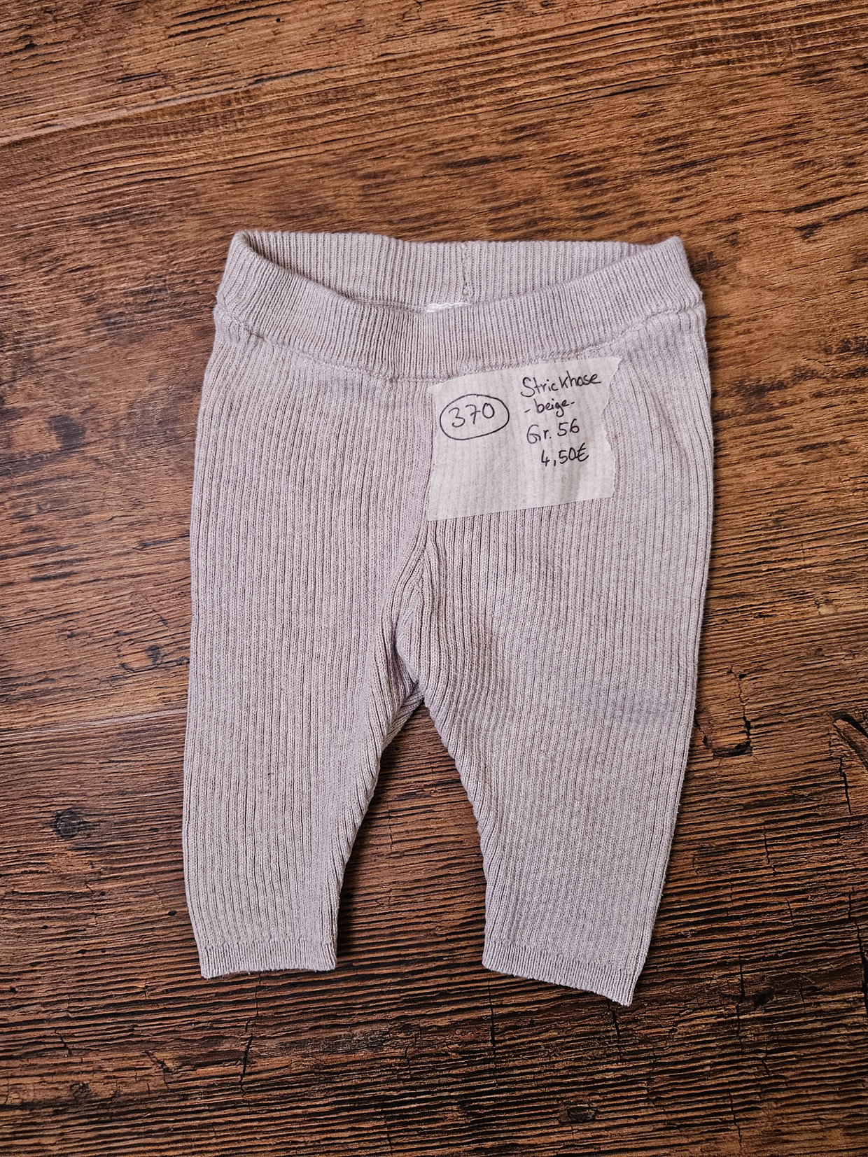 Strickhose Gr. 56 beige H&M