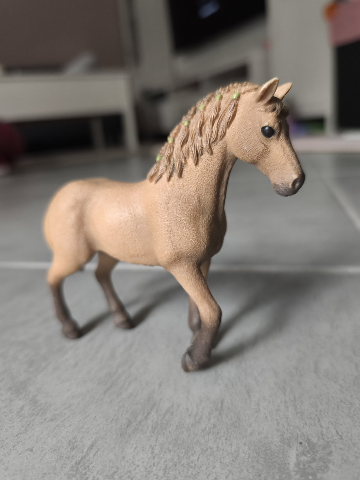 Schleich Turnier Pferd braun 