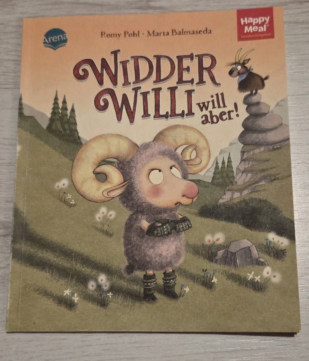Buch Widder Willi will aber