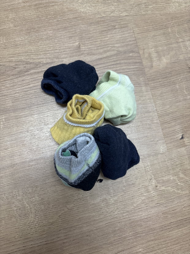 5 paar sneakersocken 27-30