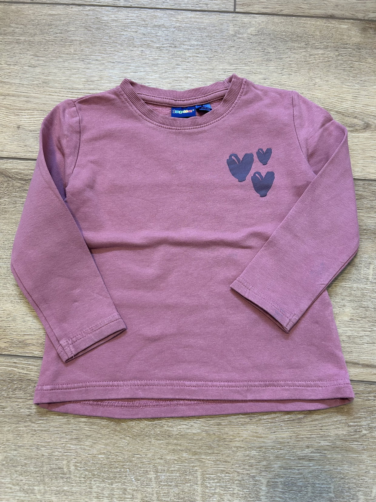 Langarmshirt rosa 98/104