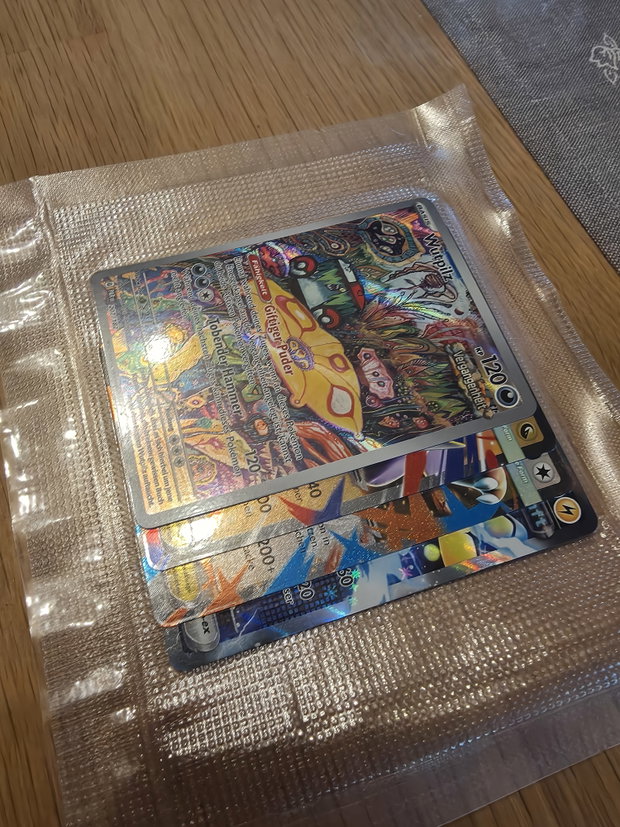 Original Pokemon Karten Selten  4stk