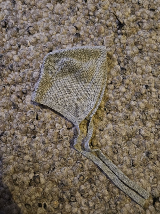 Strickmütze Zara grau 62/68/74