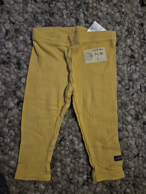 Hust & Claire Rippleggins gelb 74/80