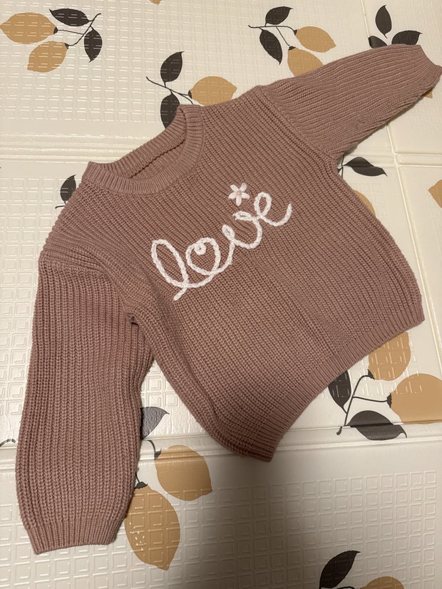 Strickpullover Love Gr.98