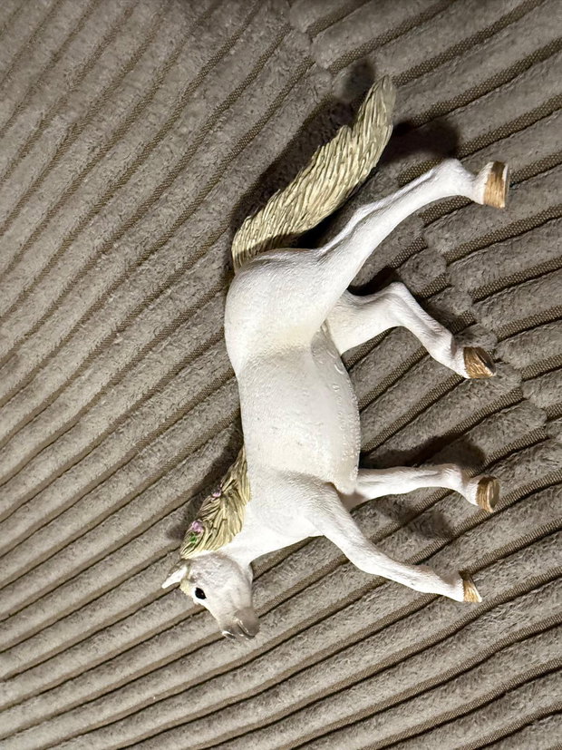 Schleich Pferd weis 