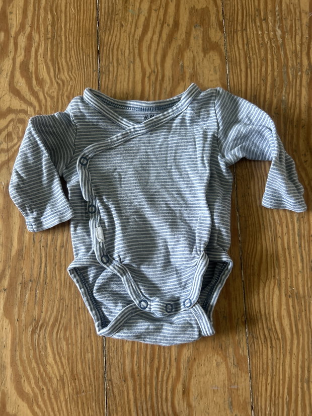 Wickelbody blau