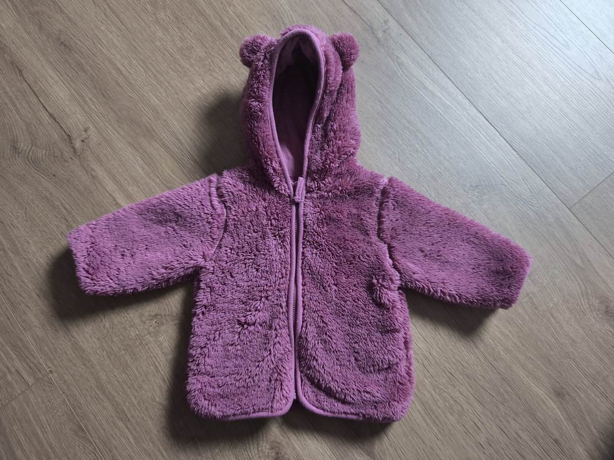 Teddy fleece Jacke Größe 68