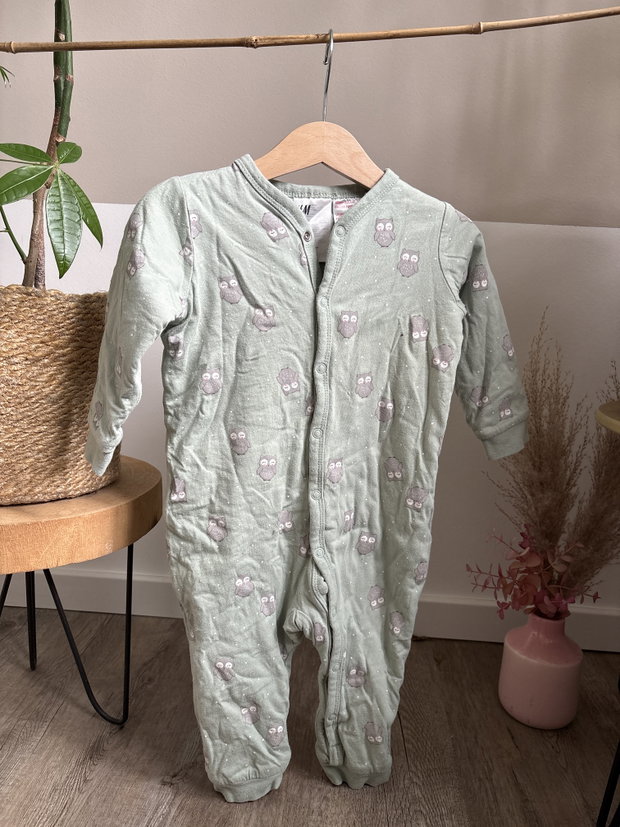 Dicker Pyjama Eulen