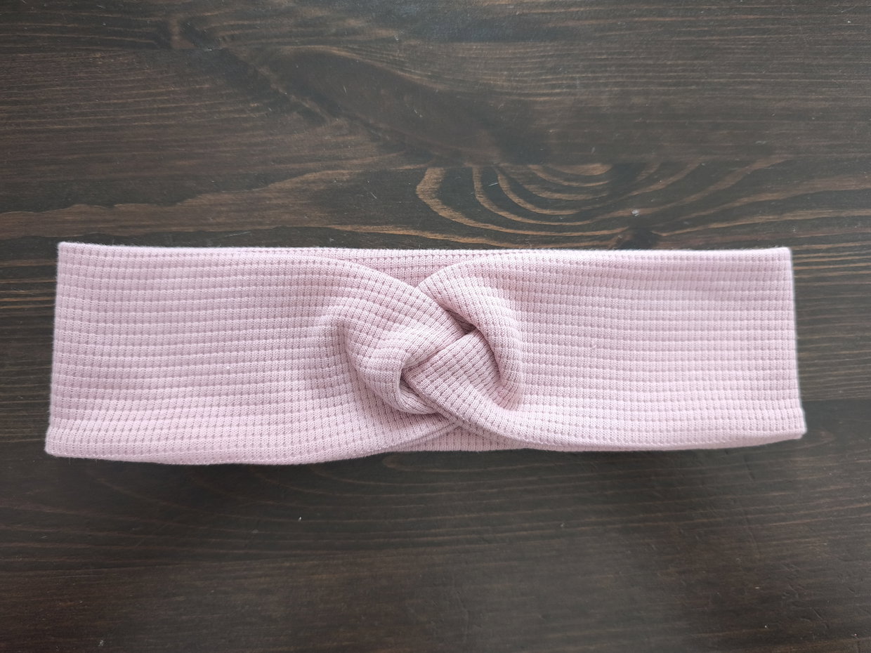 Knoten Stirnband rosa 