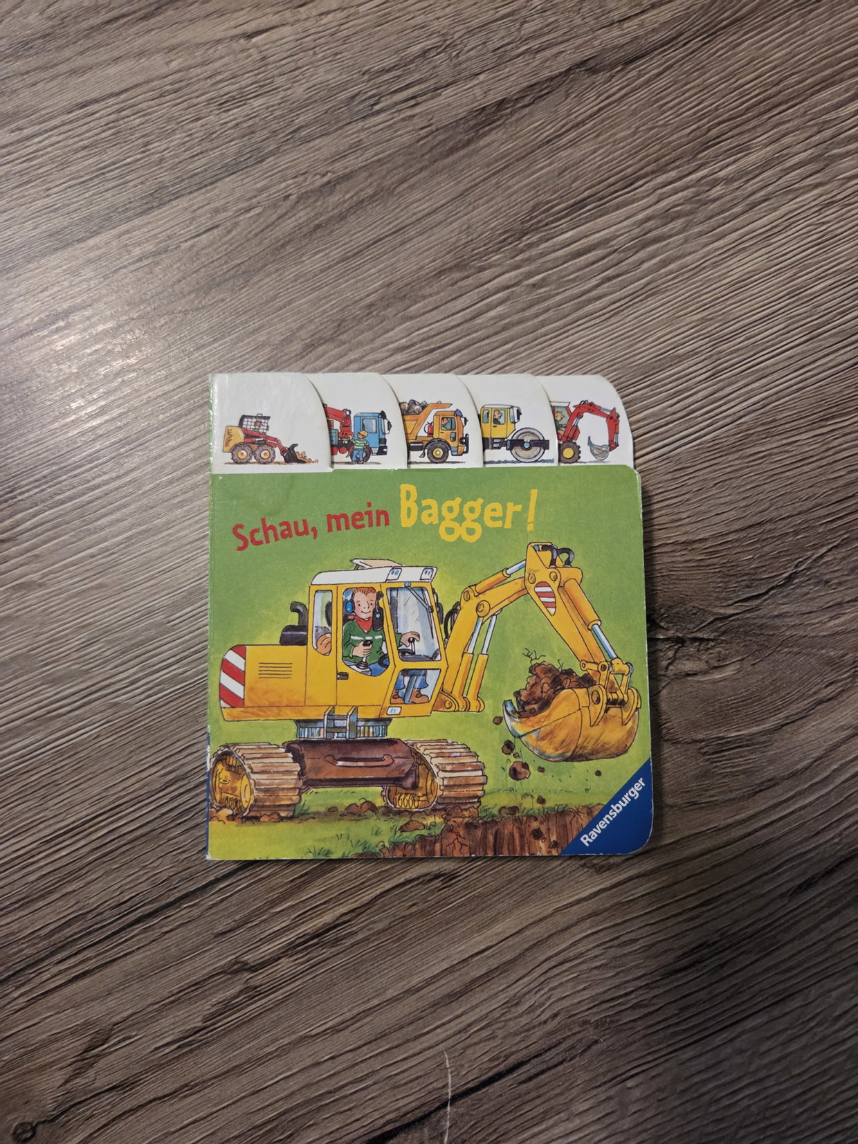 Buch Schau, mein Bagger