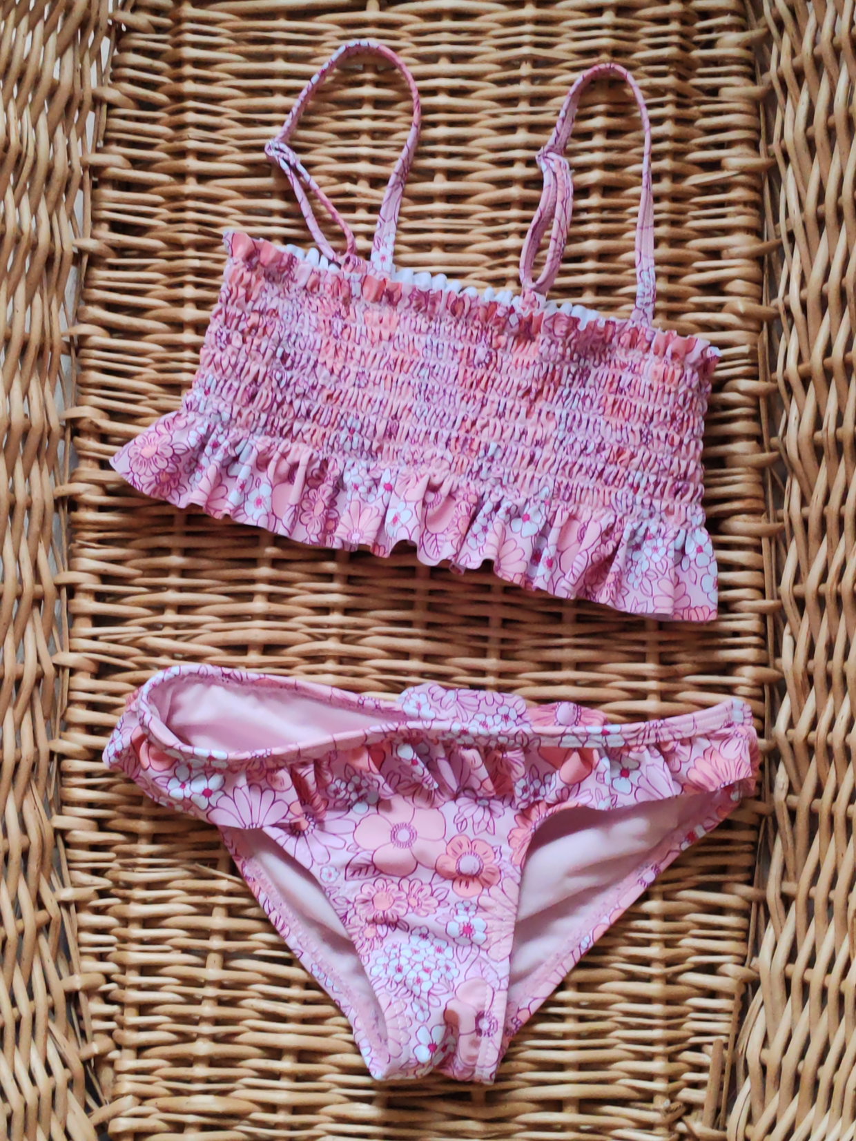 Bikini geblümt 98/104 NEU