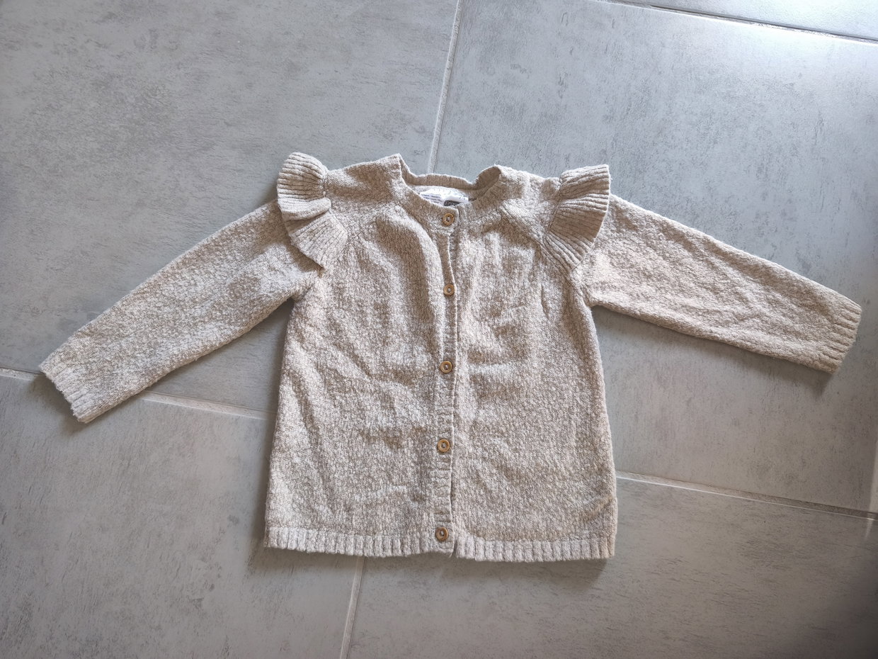 Sher weiche Strickjacke Creme 74