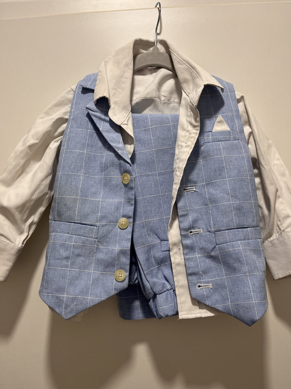 Anzug Blau 86