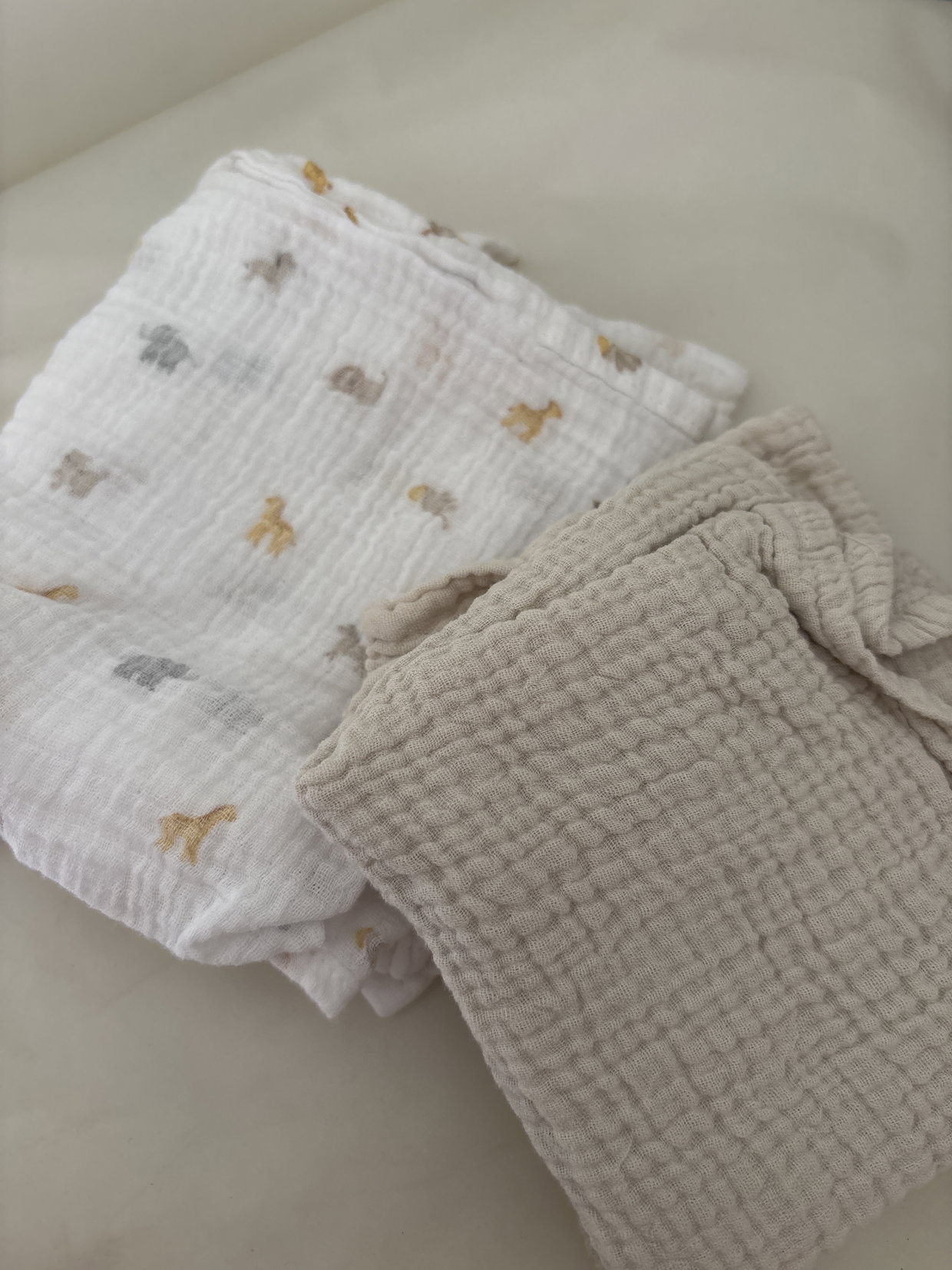 Spucktücher beige 