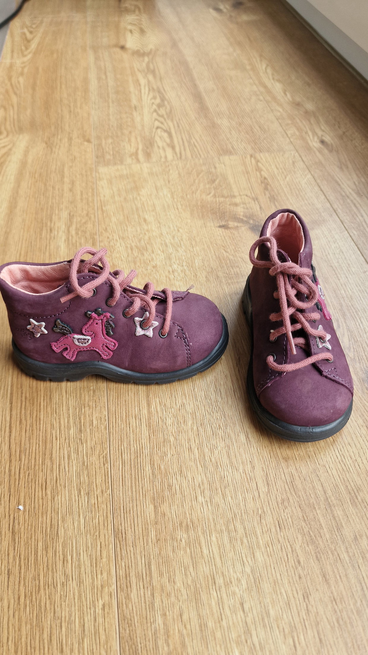 Halbschuhe lila (Einhorn)