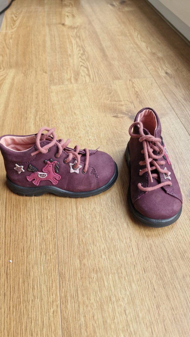 Halbschuhe lila (Einhorn)