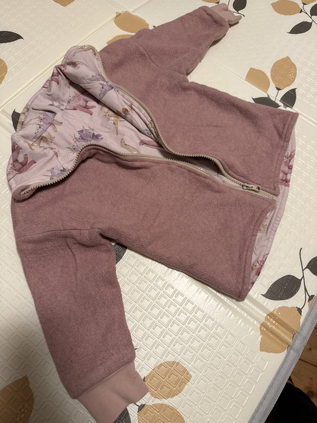 Wollfleece Jacke Gr.98