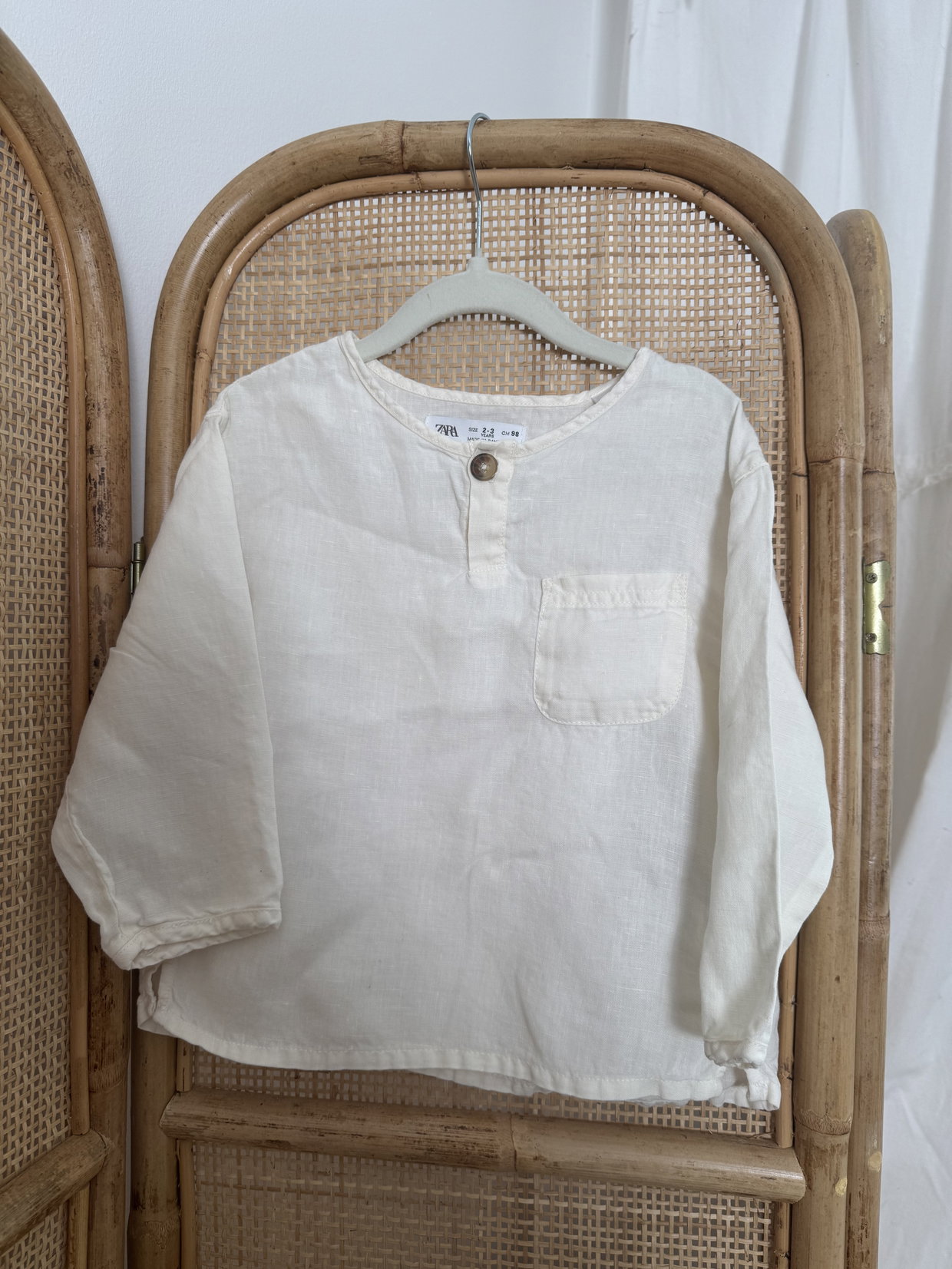 Hemd von Zara Gr. 98