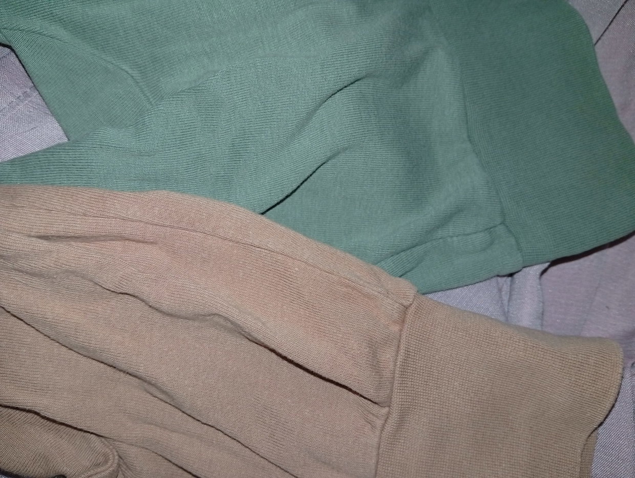 🤎🌿 2er-Set Babyhosen in Braun und Olivgrün – Größe 62