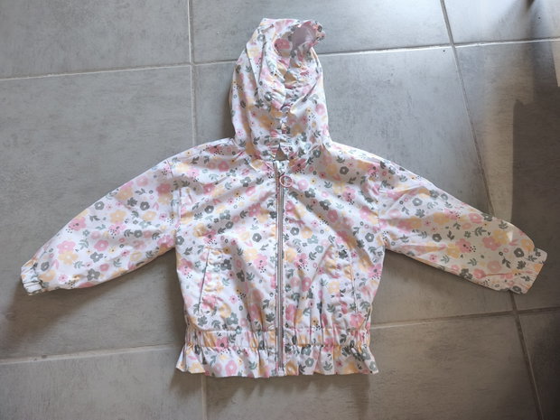 Übergangsjacke Blumen 