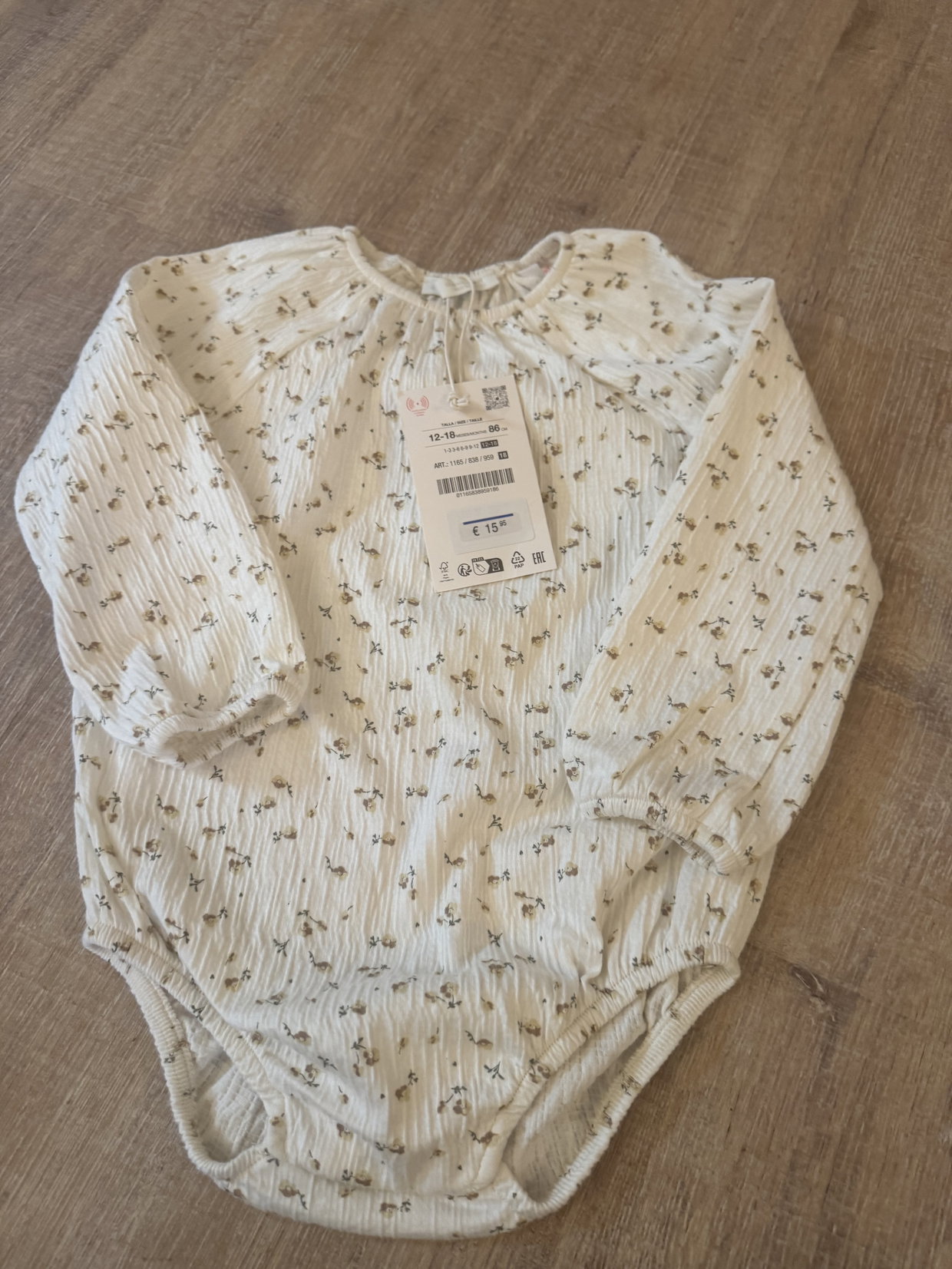 Body von Zara Neu Gr. 86