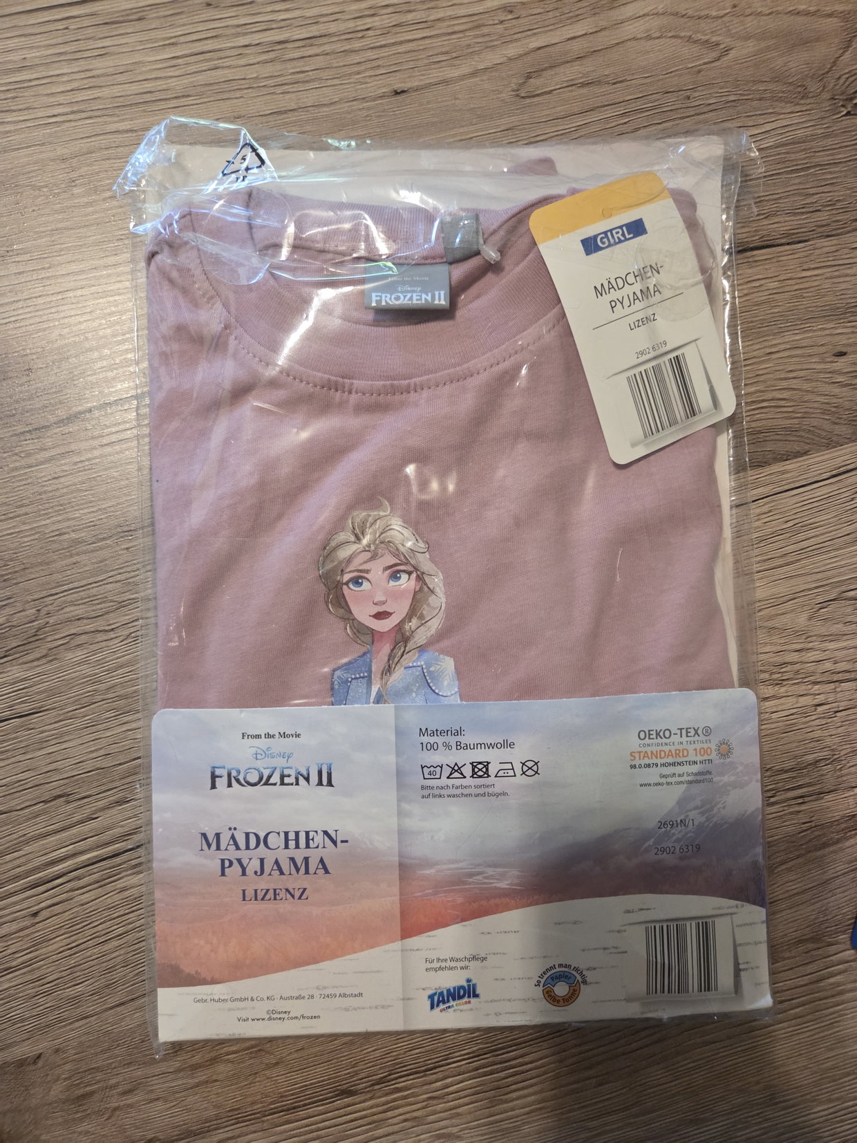 Frozen Schlafanzug Gr.86/92