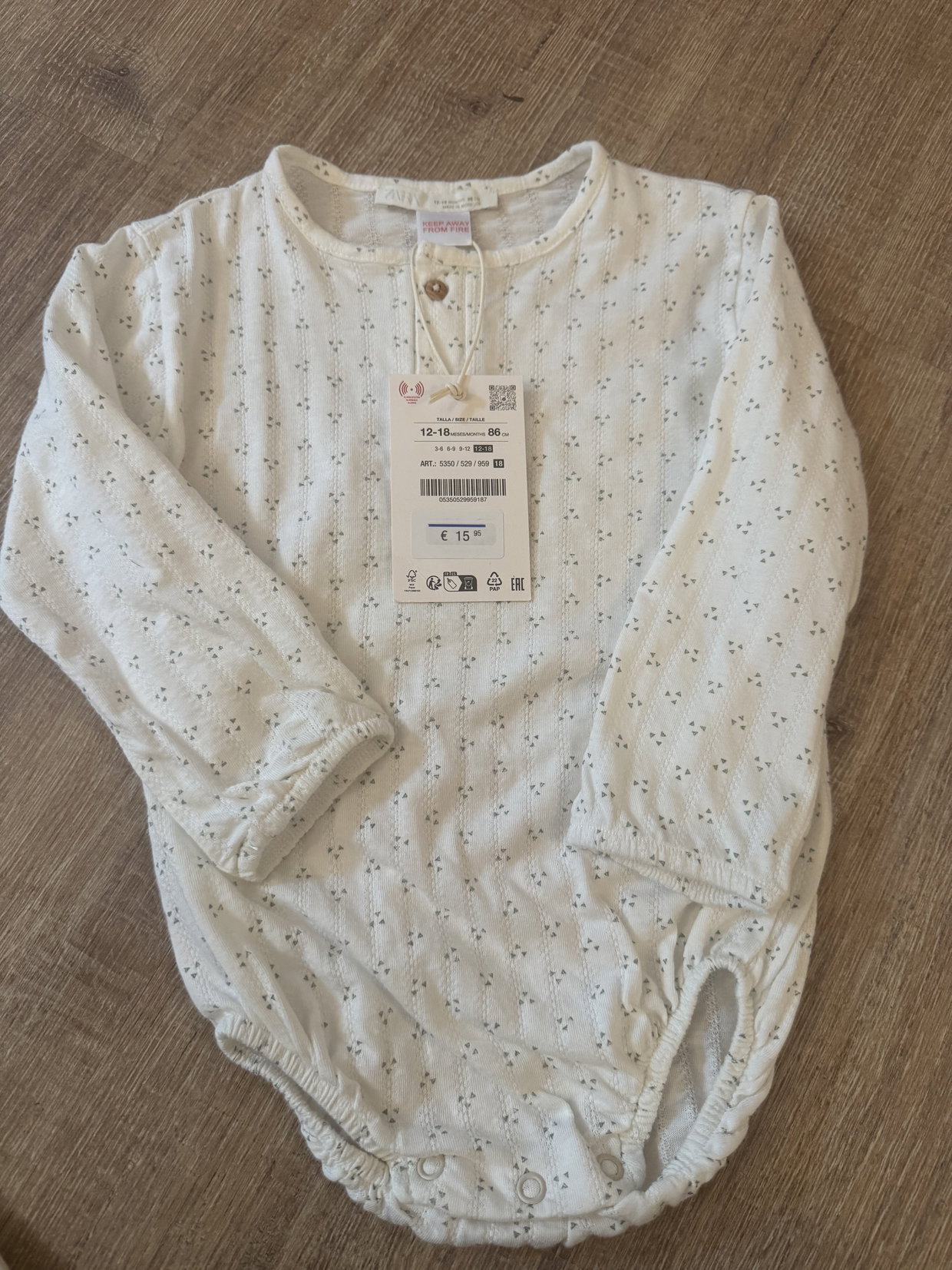 Body von Zara Neu Gr. 86