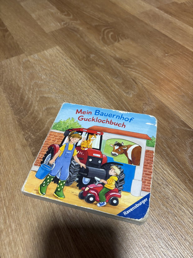 Buch Bauernhof Guckloch
