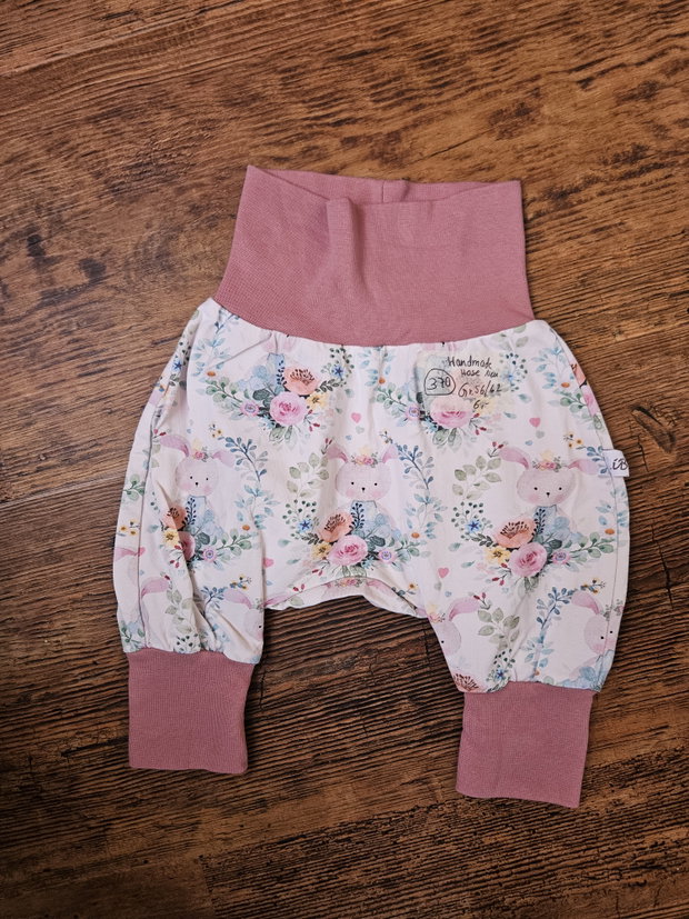 Handmade 56/62 Pumphose  Hasen Neu
