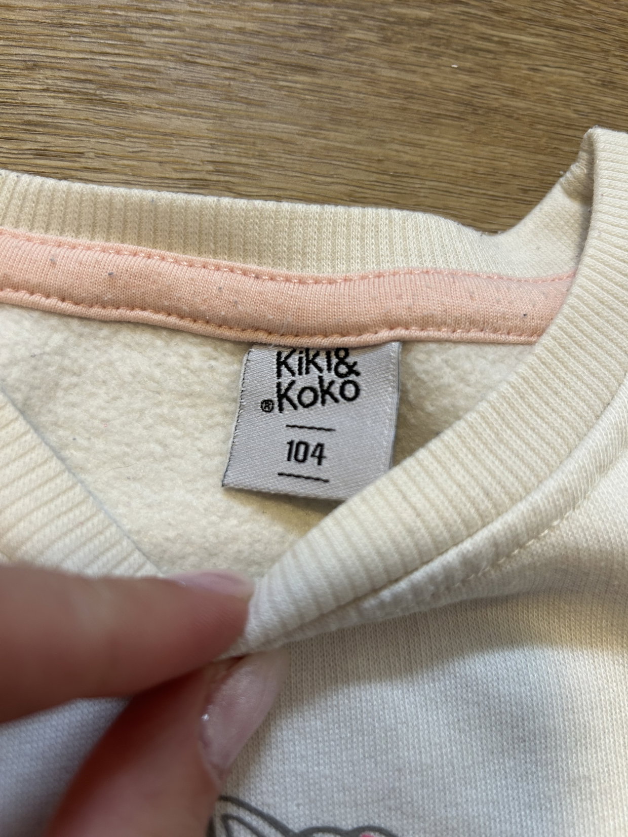 Pullover Einhorn weiß 104
