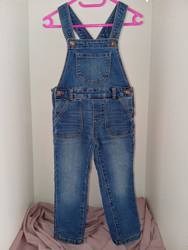 👖 Latzhose für Mädchen und Jungen – Größe 110