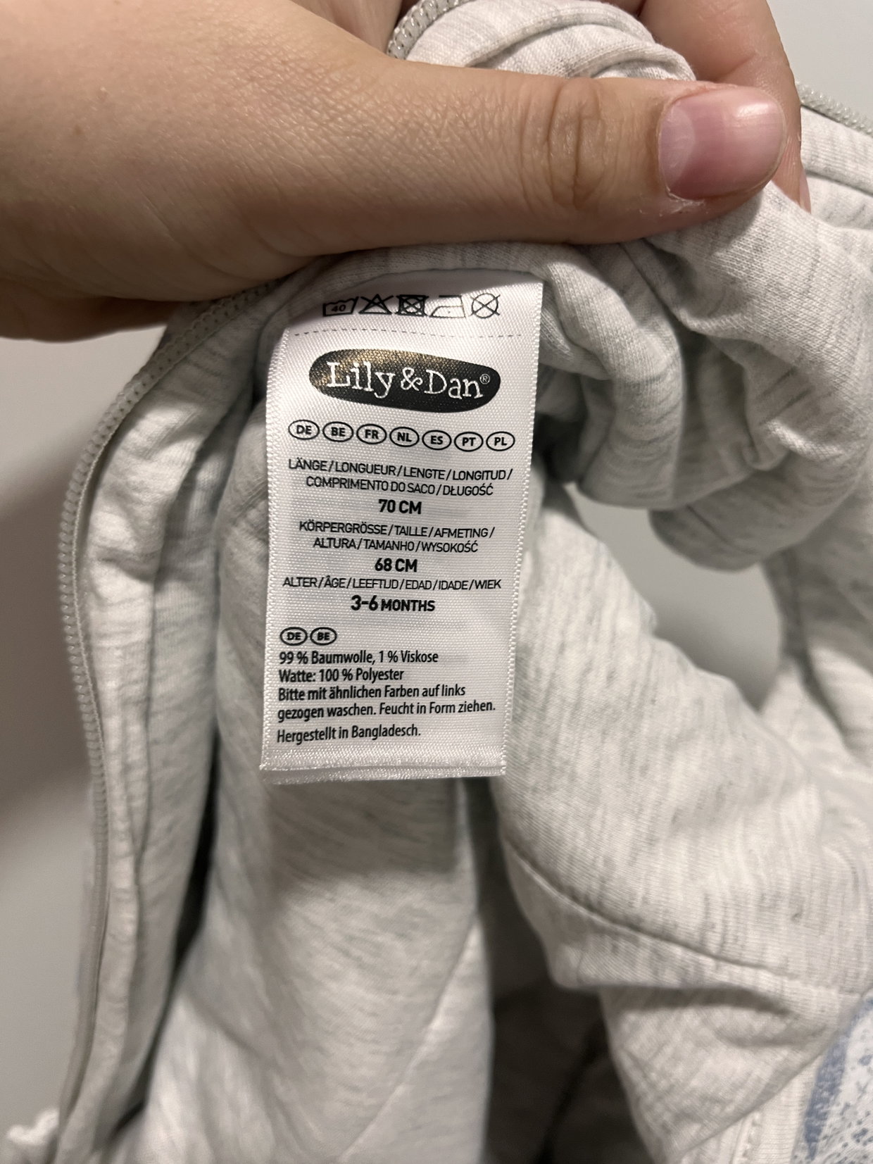 Winter Schlafsack mit Füßen 70