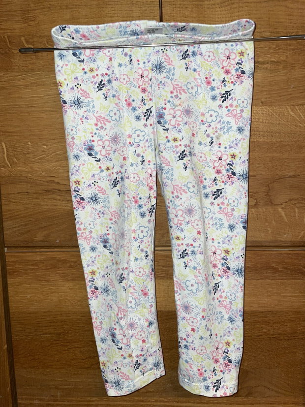 Leggins, Gr. 86, Blümchen
