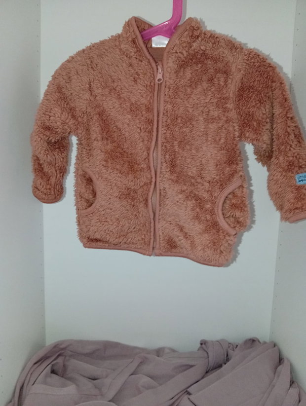 Kuschelige Teddyjacke in Braun 🤎🐻