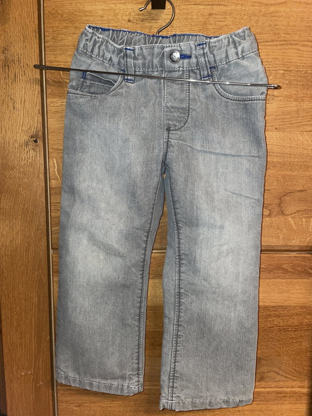 leicht gefütterte Hose, grau Gr. 98