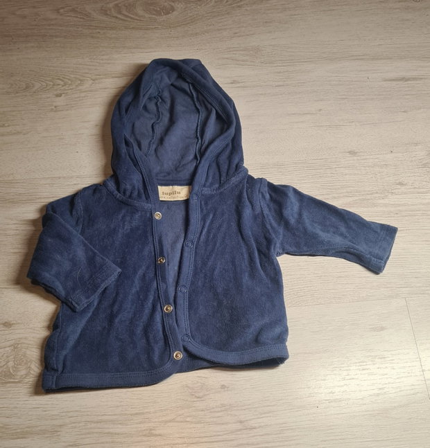 blaue Jacke 