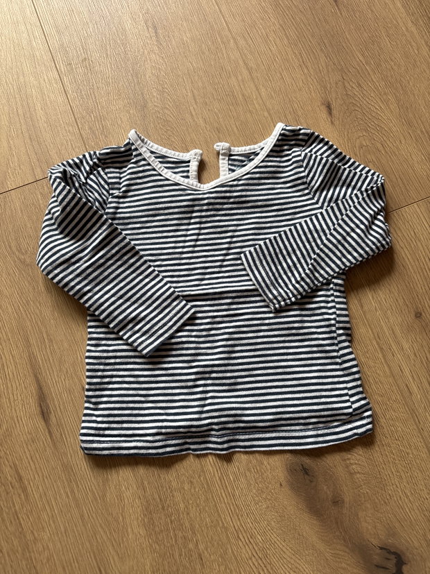 Langarmshirt gestreift 